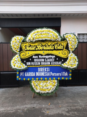Papan Bunga Duka di Mertelu